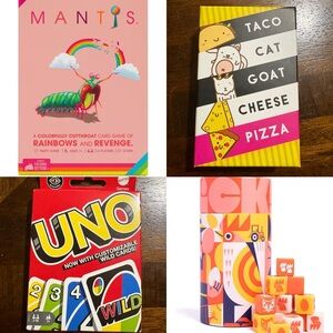 Bundle of 4 Popular Card/ Dice Games